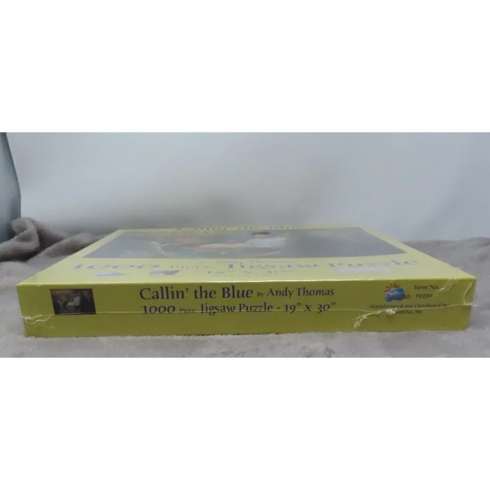 Callin' The Blue Puzzle 1000 Piece Jigsaw 19x30 Past Presidents Eco Friendly NEW